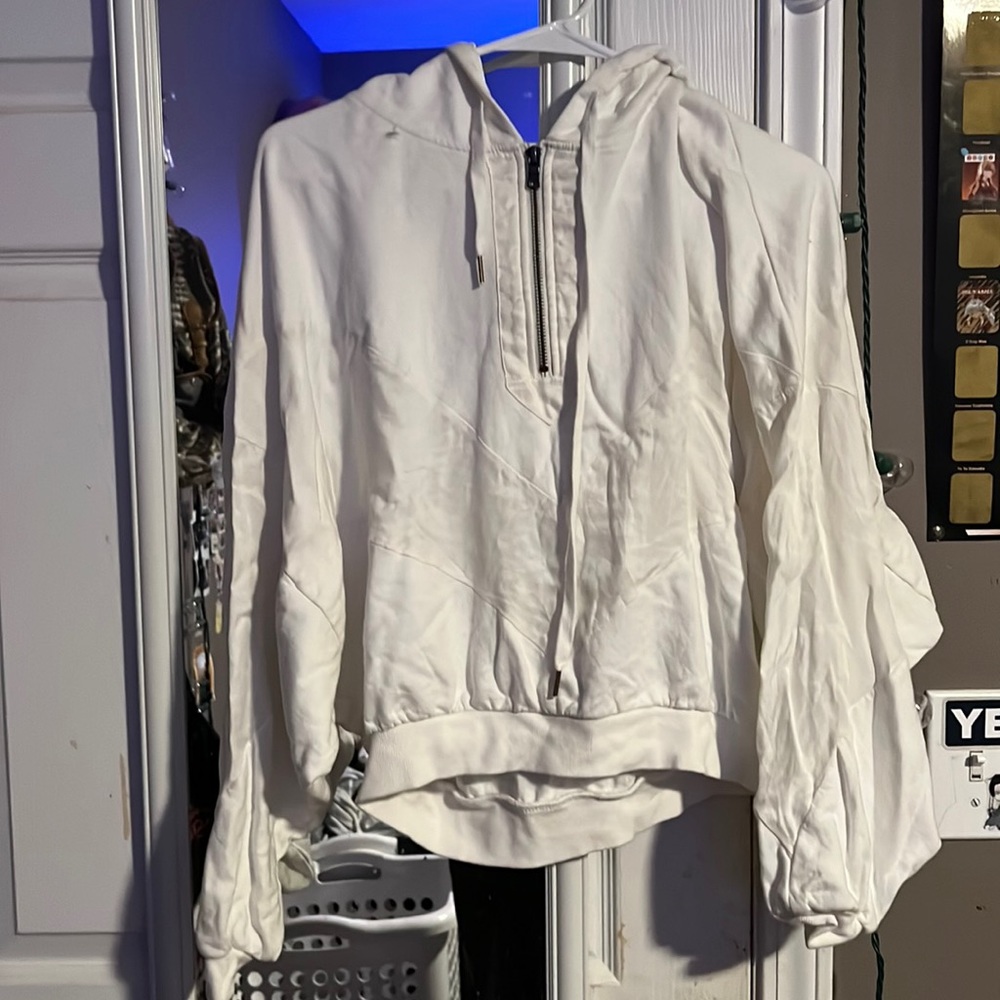 PINK cropped hoodie